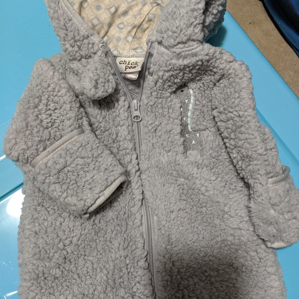 Chick pea soft snow suit